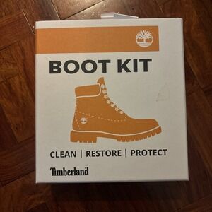 Timberland Boot Cleaning Conditioning Waterproofing Brush Kit - Brand New
